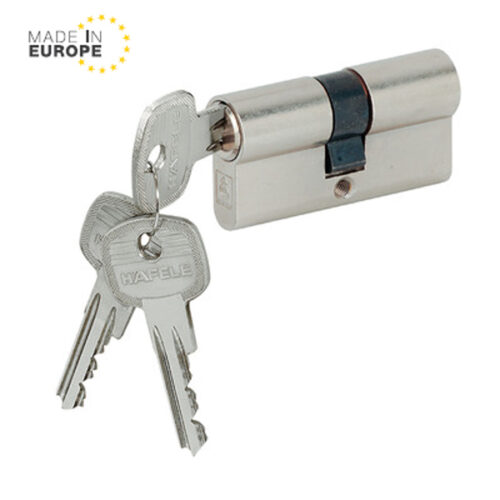 Ruột khóa 2 đầu Hafele 916.00.018, 81mm Đồng thau