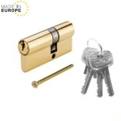 Ruột khóa 2 đầu Hafele 916.00.068, 81mm Đồng thau