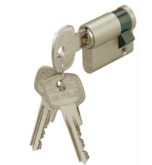 Ruột khóa 1 đầu Hafele 916.00.652, 41,5mm Đồng thau