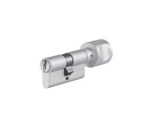 Ruột khóa 1 đầu chìa, 1 đầu vặn Hafele 916.01.007, 63mm Đồng thau