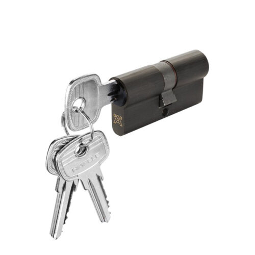 Ruột khóa 2 đầu chìa Hafele 916.64.902, 66mm Đồng thau