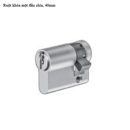 Ruột khóa 1 đầu Hafele 916.96.107, 40mm Đồng thau