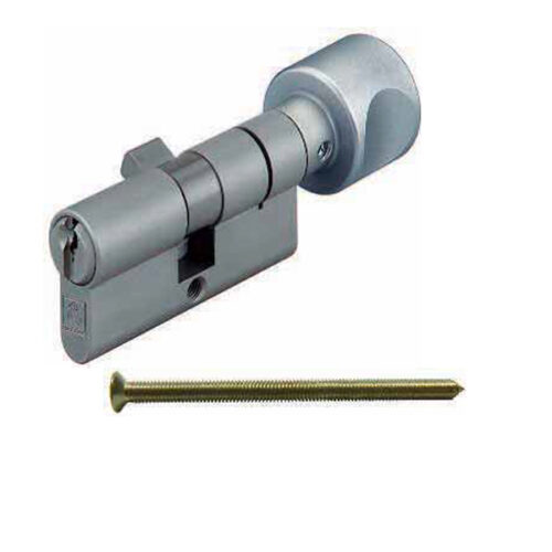 Ruột khóa 1 đầu chìa, 1 đầu vặn Hafele 916.96.317, 71mm Đồng thau