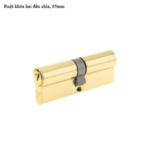 Ruột khóa 2 đầu Hafele 916.96.601, 65mm Đồng thau