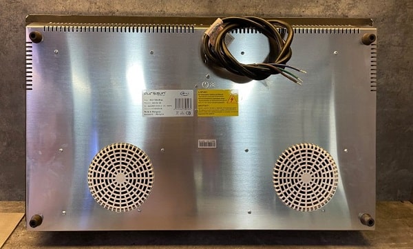 Mặt sau bếp từ Eurosun EU-T256Pro Mặt sau bếp từ Eurosun EU-T256Pro