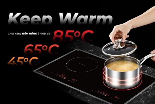 Bếp từ kết hợp hồng ngoại Eurosun EU-TE799Pro 8 Chế độ ủ ấm của bếp từ kết hợp hồng ngoại Eurosun EU-TE799Pro