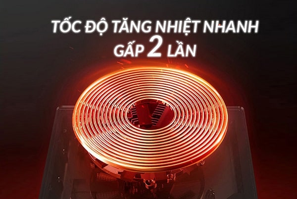Chế độ gia nhiệt của bếp từ kết hợp hồng ngoại Eurosun EU-TE799Pro Chế độ gia nhiệt của bếp từ kết hợp hồng ngoại Eurosun EU-TE799Pro