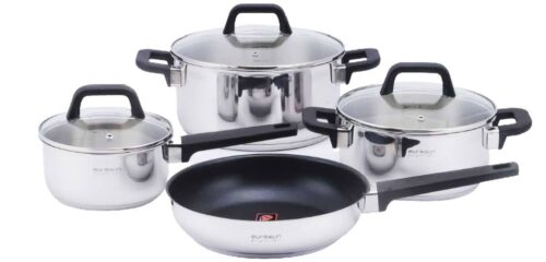 Bộ nồi chảo cao cấp Eurosun MC1609-Eva