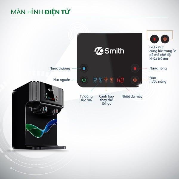 Bàn phím Máy lọc nước A. O. Smith ProPlanet P7 (New) Bàn phím Máy lọc nước A. O. Smith ProPlanet P7 (New)