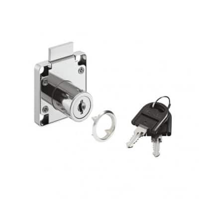 232.01.220 Khóa vuông Econo vửa dày 22mm Hafele 232.01.220