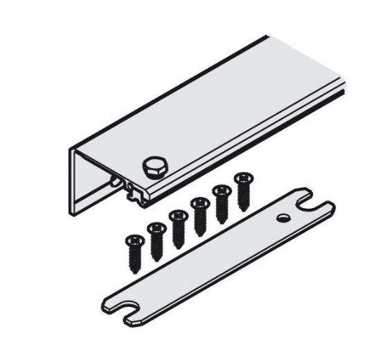 408.30.243 Thanh kết nối cho 1 bên cánh 650mm Hafele 408.30.243