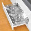 Giá để xoong nồi dạng hộp Inoxen BH90 2 Giá để xoong nồi dạng hộp Inoxen BH90