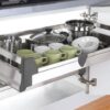 Giá xoong nồi inox đáy đặc âm tủ Euronox EU1.70 2 Euronox EU1.70