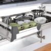 Giá xoong nồi inox đáy đặc âm tủ Euronox EU1.80 1 Euronox EU1.80