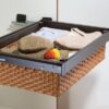 Rổ ngăn kéo để đồ gấp giả mây Euronox EUA88 1 Euronox EUA88