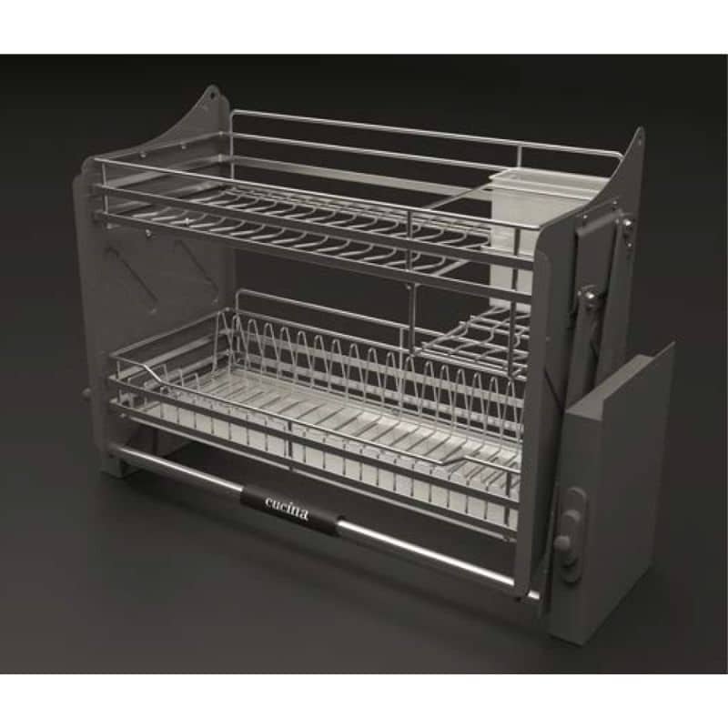 Ảnh thực tế Bộ rổ bát đĩa Hafele Lento 504.76.143 900mm Ảnh thực tế Bộ rổ bát đĩa Hafele Lento 504.76.143 900mm