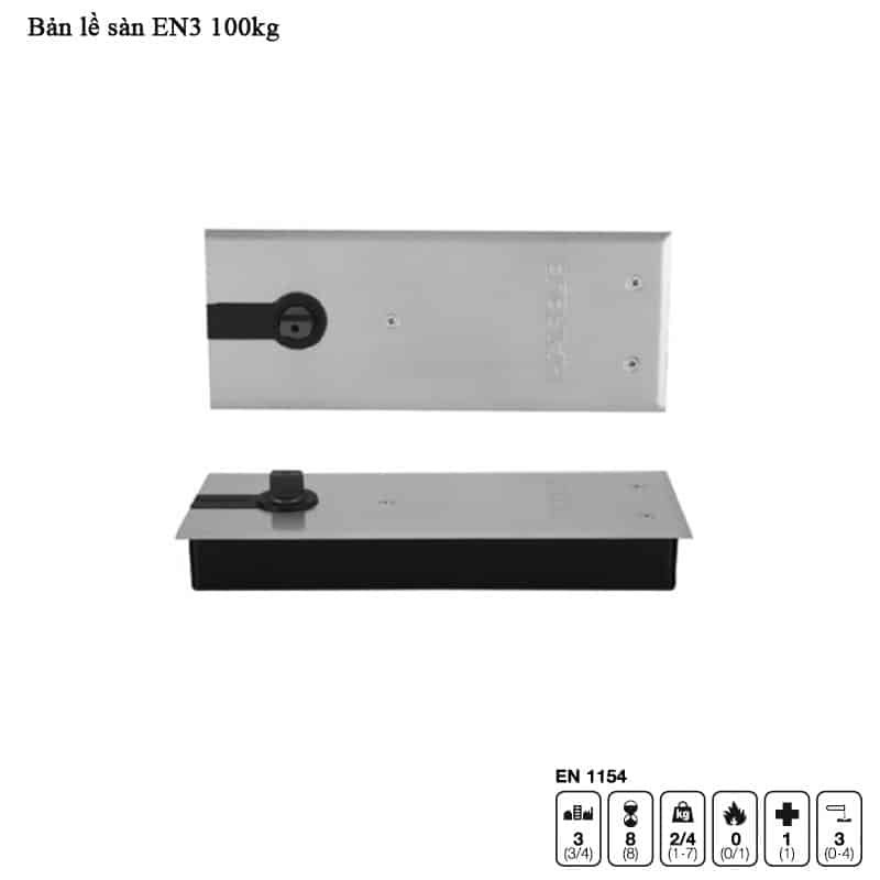 Bản lề sàn EN3 100Kg Hafele 932.79.030 Bản lề sàn EN3 100Kg Hafele 932.79.030
