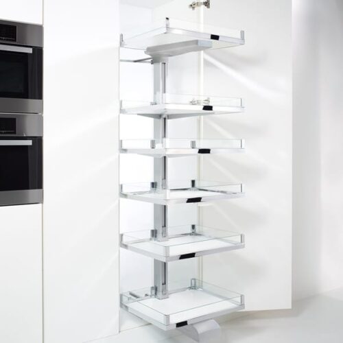Bộ kệ 5 tầng Convoy Lavido 600mm Hafele 549.62.906 4 Bộ kệ 5 tầng Convoy Lavido 600mm Hafele 549.62.906