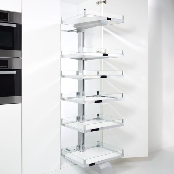 Bộ kệ 5 tầng Convoy Lavido 600mm Hafele 549.62.906 Bộ kệ 5 tầng Convoy Lavido 600mm Hafele 549.62.906