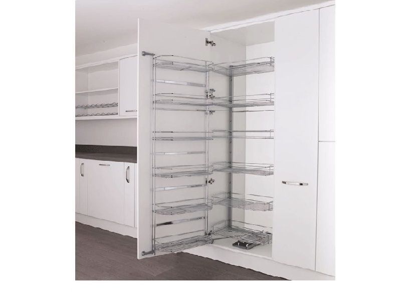 Bộ kệ đựng thực phẩm 6 tầng 600/1700mm TANDEM Hafele 545.94.652 Bộ kệ đựng thực phẩm 6 tầng 600/1700mm TANDEM Hafele 545.94.652