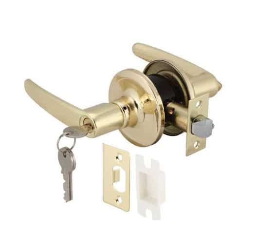 Bộ khóa tay nắm cửa đi Hafele 489.10.187 Bộ khóa tay nắm cửa đi Hafele 489.10.187