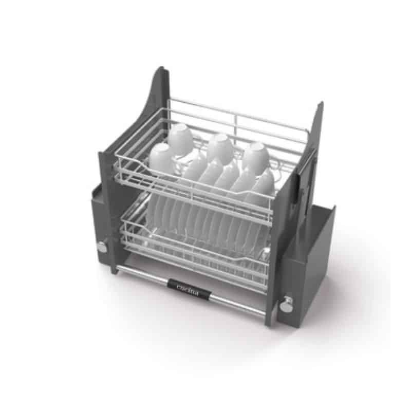 Bộ rổ bát đĩa Hafele Lento 504.76.019 600mm Bộ rổ bát đĩa Hafele Lento 504.76.019 600mm