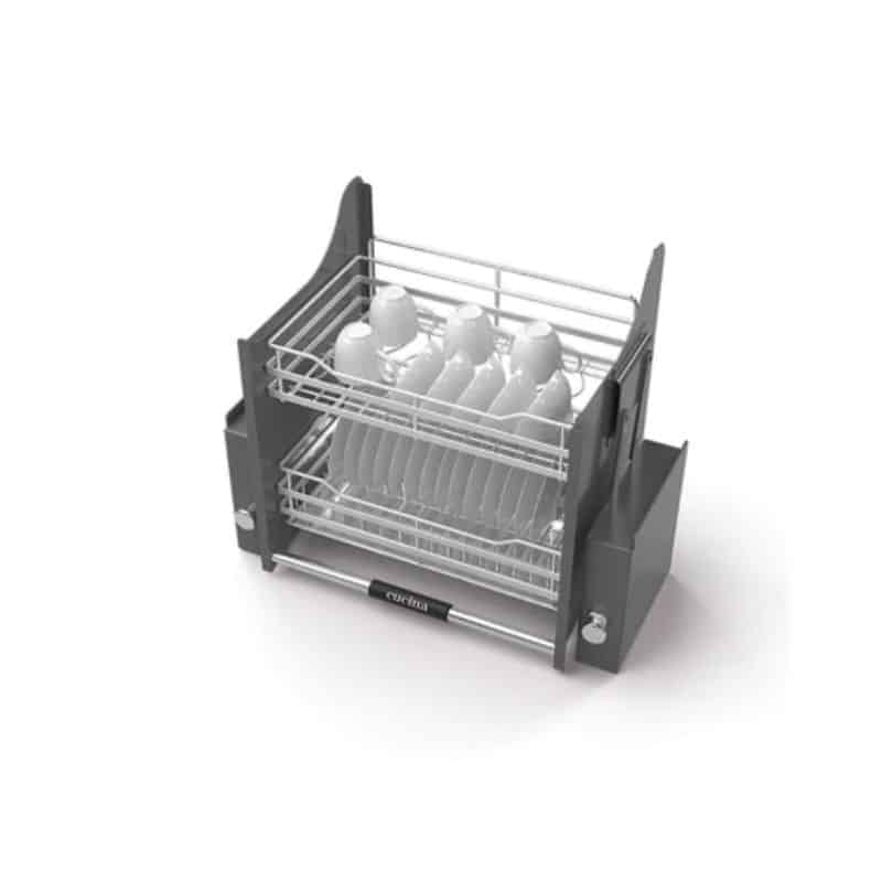 Bộ rổ bát đĩa Hafele Lento 504.76.020 700mm Bộ rổ bát đĩa Hafele Lento 504.76.020 700mm