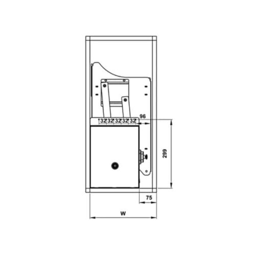 Bộ rổ bát đĩa Hafele Lento 504.76.023 900mm 4 bo ro bat dia hafele lento 504 76 023 900mm 1