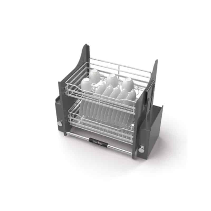 Bộ rổ bát đĩa Hafele Lento 504.76.023 900mm Bộ rổ bát đĩa Hafele Lento 504.76.023 900mm