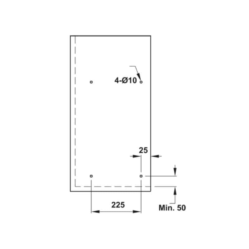 Bộ rổ bát đĩa Hafele Presto 544.40.033 800mm Bộ rổ bát đĩa Hafele Presto 544.40.033 800mm