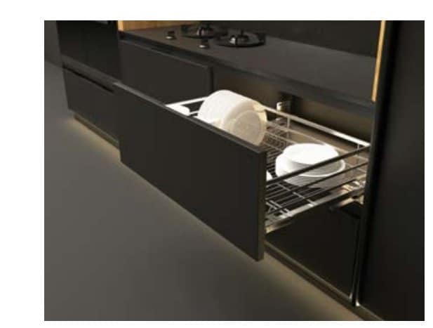 Bộ rổ bát đĩa Cucina Cappella 549.08.147 800mm Inox 304 Bộ rổ bát đĩa Cucina Cappella 549.08.147 800mm Inox 304