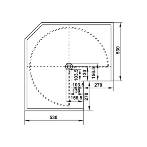 Bộ rổ góc xoay 270 độ Hafele Mezzo 548.37.011 5 Bộ rổ góc xoay 270 độ Hafele Mezzo 548.37.011