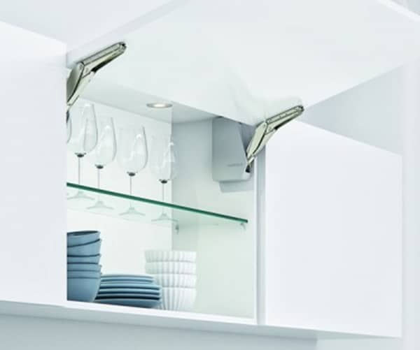 Bộ tay nâng Free Llap 3.15 Hafele 493.05.863 nắp xám Bộ tay nâng Free Llap 3.15 Hafele 493.05.863 nắp xám