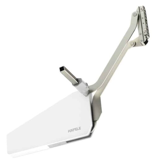 Bộ tay nâng Free Up Hafele 493.05.804 nắp xám 3 Bộ tay nâng Free Up Hafele 493.05.804 nắp xám