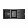 Chậu rửa bát Konox Granite Sink Phoenix 1160 - Black 1 Chậu rửa bát Konox Granite Sink Phoenix 1160 - Black
