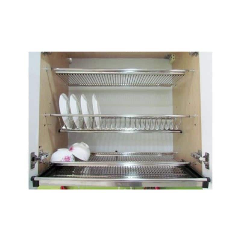 Giá bát 3 tầng tủ trên inox 201 Faster RS900S3 Giá bát 3 tầng tủ trên inox 201 Faster RS900S3