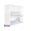 Giá bát cố định 2 tầng cao cấp, Inox mờ Kit Plus DK12C VIP.60 2 Giá bát cố định 2 tầng cao cấp, Inox mờ Kit Plus DK12C VIP.60