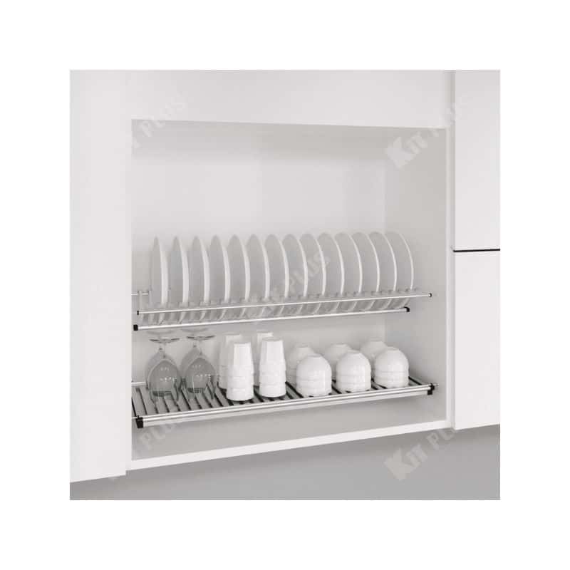 Giá bát cố định 2 tầng chữ V Kit Plus DK12.60 Giá bát cố định 2 tầng chữ V Kit Plus DK12.60