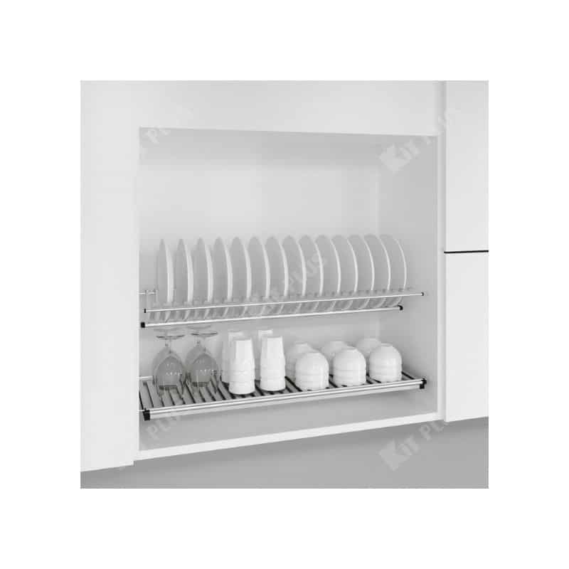 Giá bát cố định 2 tầng chữ V Kit Plus DK12.70 Giá bát cố định 2 tầng chữ V Kit Plus DK12.70