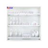 Giá bát cố định 3 tầng cao cấp, Inox mờ Kit Plus DK12B VIP.90 2 Giá bát cố định 3 tầng cao cấp, Inox mờ Kit Plus DK12B VIP.90