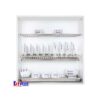 Giá bát cố định 3 tầng chữ V Kit Plus DK12A.80 1 Giá bát cố định 3 tầng chữ V Kit Plus DK12A.80
