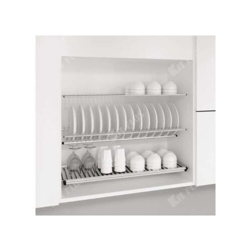 Giá bát cố định 3 tầng chữ V Kit Plus DK12A.85 3 Giá bát cố định 3 tầng chữ V Kit Plus DK12A.85