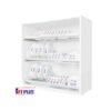 Giá bát cố định 3 tầng Inox mờ cao cấp Kit Plus DK12B MIX.80 2 Giá bát cố định 3 tầng Inox mờ cao cấp Kit Plus DK12B MIX.80