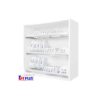 Giá bát cố định 3 tầng Inox mờ cao cấp Kit Plus DK12B MIX.90 2 Giá bát cố định 3 tầng Inox mờ cao cấp Kit Plus DK12B MIX.90