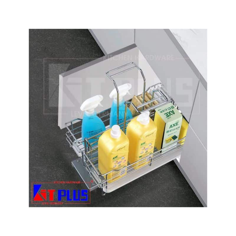 Giá để chất tẩy rửa Inox nan Kit Plus DIO.35 Giá để chất tẩy rửa Inox nan Kit Plus DIO.35