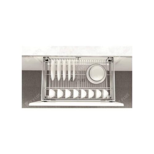 Giá xoong nồi, bát đĩa đa năng nan tròn Inox Kit Plus DM60S 4 Giá xoong nồi, bát đĩa đa năng nan tròn Inox Kit Plus DM60S