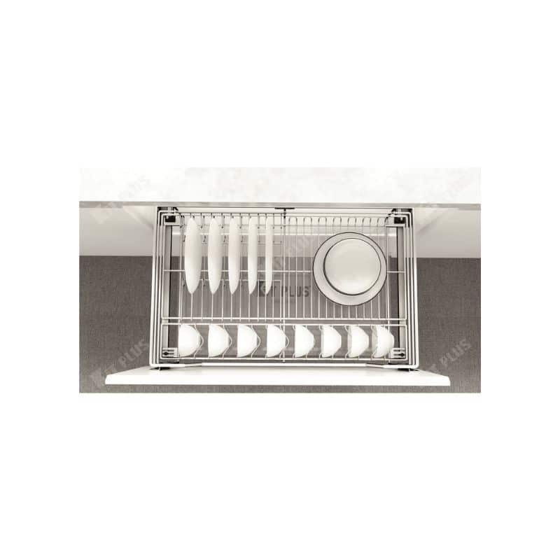 Giá xoong nồi, bát đĩa đa năng nan tròn Inox Kit Plus DM60S Giá xoong nồi, bát đĩa đa năng nan tròn Inox Kit Plus DM60S