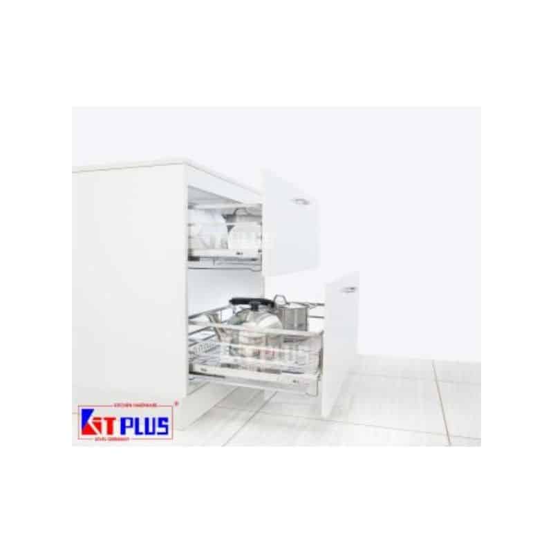 Giá xoong nồi nan dẹt inox mờ Kit Plus BG VIP.90 Giá xoong nồi nan dẹt inox mờ Kit Plus BG VIP.90