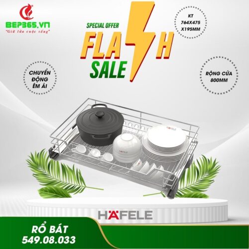 Bộ rổ xoong nồi Cappella 800mm Hafele 549.08.033