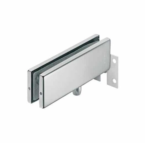 Kẹp kính trên khung gắn tường Inox mờ Hafele 981.50.050